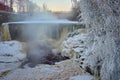 Waterfall Vanhankaupunginkoski in Toukola.