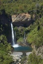 Waterfall Velo de la Novia - Maule, Chile Royalty Free Stock Photo