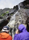 Waterfall viewing in the Norwegian Fjord