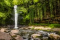 Waterfall in Wales Royalty Free Stock Photo