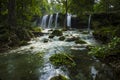 Waterfall - wallpaper Royalty Free Stock Photo