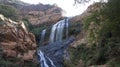 Waterfall at Walter Sisulu Botanical Gardens, South Africa Royalty Free Stock Photo