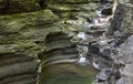 Waterfall, Watkins Glen State Park, New York, No. Royalty Free Stock Photo