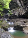 Waterfall Watkins Glen State Park