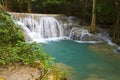 Waterfall white and blue