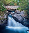 Waterfall On Williams Brook At Mount Carleton Provincial Park Royalty Free Stock Photo