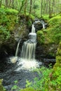 Waterfall in Wood of Cree, Newtown Stewart, Dumfries & Galloway Scotland