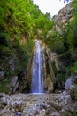 A waterfall in a WWF oasi