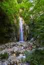 A waterfall in a WWF oasi