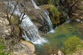 Waterfall in Zagros mountain range , Lorestan , Iran Royalty Free Stock Photo