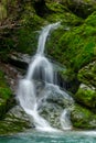 Waterfall at Zeleni Vir Royalty Free Stock Photo