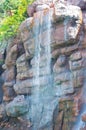 Waterfall in Zoo of Los Angeles Royalty Free Stock Photo