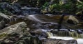 Waterfalls on the Black River, New Jersey Royalty Free Stock Photo