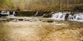 Waterfalls in the Blue Ridge Mountains of Virginia, USA Royalty Free Stock Photo