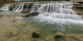 Waterfalls of Bull Creek in North Austin, Texas