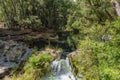 The waterfalls of Caburgua Eyes, Pucon, Chile Royalty Free Stock Photo