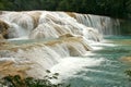 Waterfalls Cataratas de Agua Azul Mexico Royalty Free Stock Photo