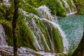 Waterfalls in Croatia, Plitvice lake Royalty Free Stock Photo