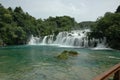 Waterfalls in the Croatian peninsula