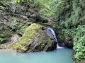 Waterfalls on the Curak stream in the significant landscape Green whirpool - Croatia / Vodopadi na potoku Curak - Gorski kotar