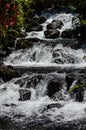Waterfalls flowing beautu Royalty Free Stock Photo