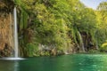 Waterfalls in the forest,Plitvice National Park,Croatia,Europe Royalty Free Stock Photo
