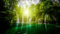 Waterfalls in the forest