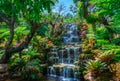 Waterfalls and forests at Tham Pha Daen Temple, Sakon Nakhon Province,Thailand Royalty Free Stock Photo