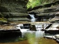 Waterfalls in a Gorge