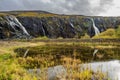 Waterfalls at Ingleton Granite Quarries