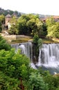 Waterfalls in Jajce Royalty Free Stock Photo
