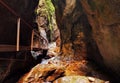 Waterfalls janosikove diery in Slovakia
