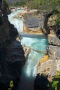 Kootenay National Park with Waterfalls at Marble Canyon, British Columbia, Canada Royalty Free Stock Photo