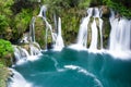 Waterfalls of Martin Brod, Bosnia and Herzegovina Royalty Free Stock Photo