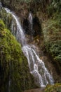 Waterfalls at Monasterio de Piedra, Zaragoza, Aragon, Spain Royalty Free Stock Photo