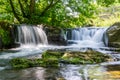 Waterfalls of Monte Gelato in the Valle del Treja near Mazzano Romano, Lazio, Italy