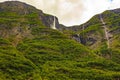 Waterfalls in mountains - Norway