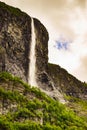 Waterfalls in mountains - Norway