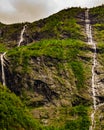 Waterfalls in mountains - Norway