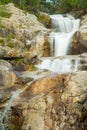 Waterfalls in the mountains