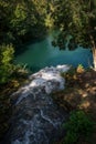 Waterfalls in national park. Krka National Park, Croatia Royalty Free Stock Photo