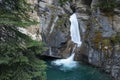 Waterfalls in the Nature Bridge, Yoho National Park. Canada