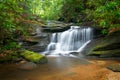 Waterfalls Nature Landscape in Blue Ridge Royalty Free Stock Photo