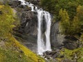 Waterfalls Nature Landscape in Mountains Royalty Free Stock Photo