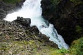 Waterfalls Norway. Royalty Free Stock Photo