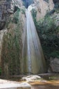 Waterfalls of Petra Boeotia Greece Royalty Free Stock Photo