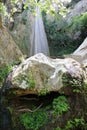 Waterfalls of Petra Boeotia Greece Royalty Free Stock Photo