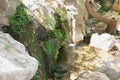 Waterfalls of Petra Boeotia Greece Royalty Free Stock Photo