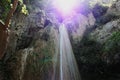Waterfalls of Petra Boeotia Greece Royalty Free Stock Photo