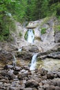Waterfalls in Pieninsky National Park Royalty Free Stock Photo